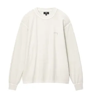 STSSY LAZY  LS TEE // BONE