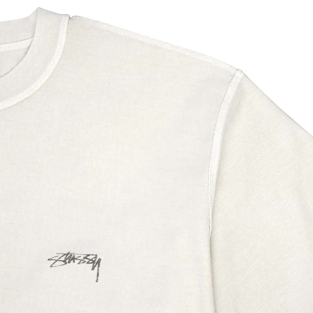 STSSY LAZY  LS TEE // BONE