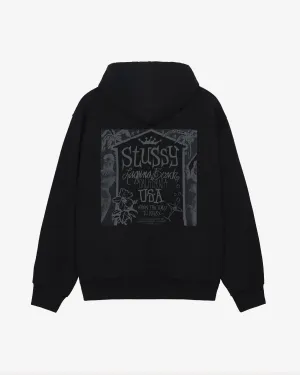 Stssy - Men's Beach House Hoodie - (Black)