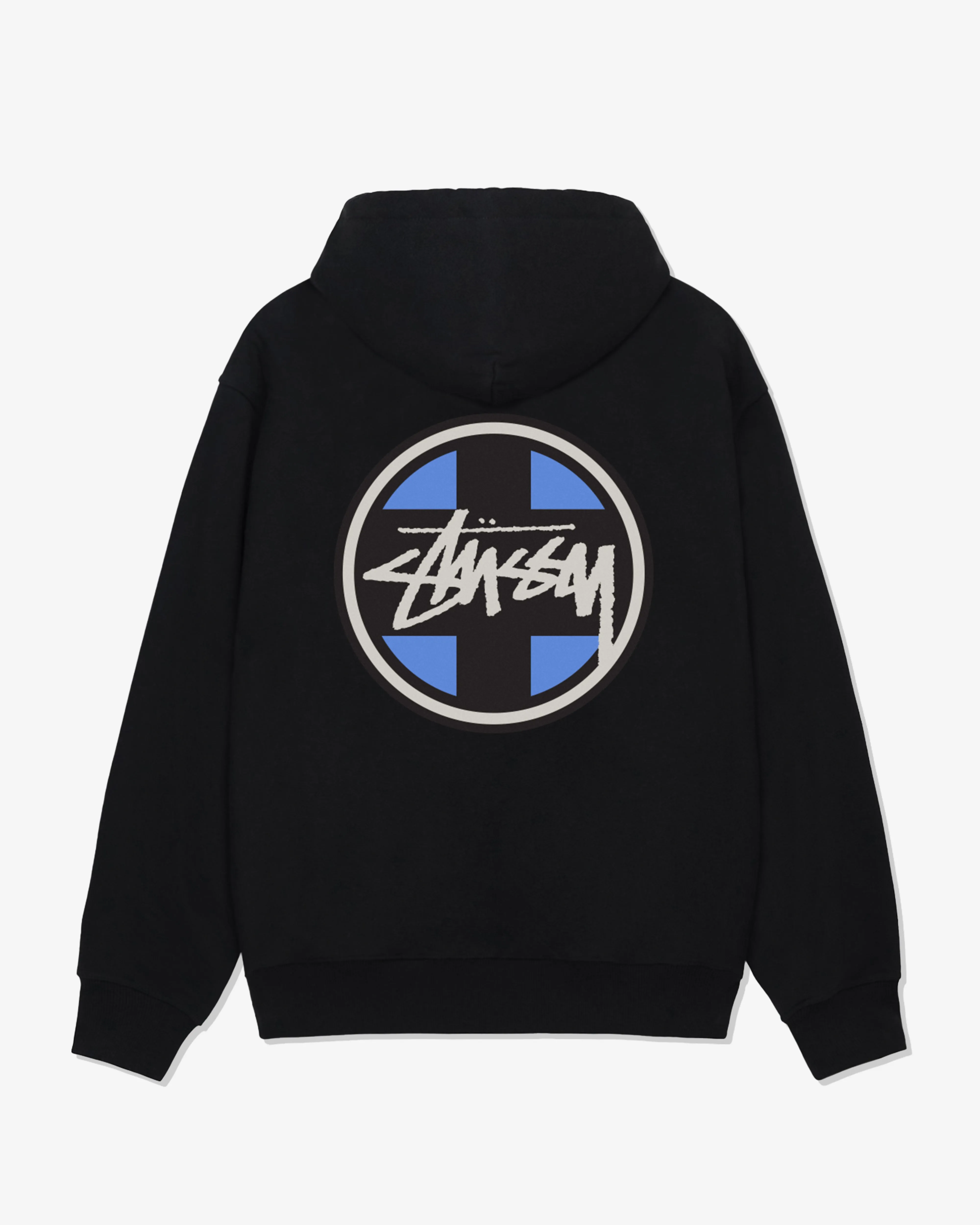 Stssy - Men's Cross Dot Hoodie - (Black)