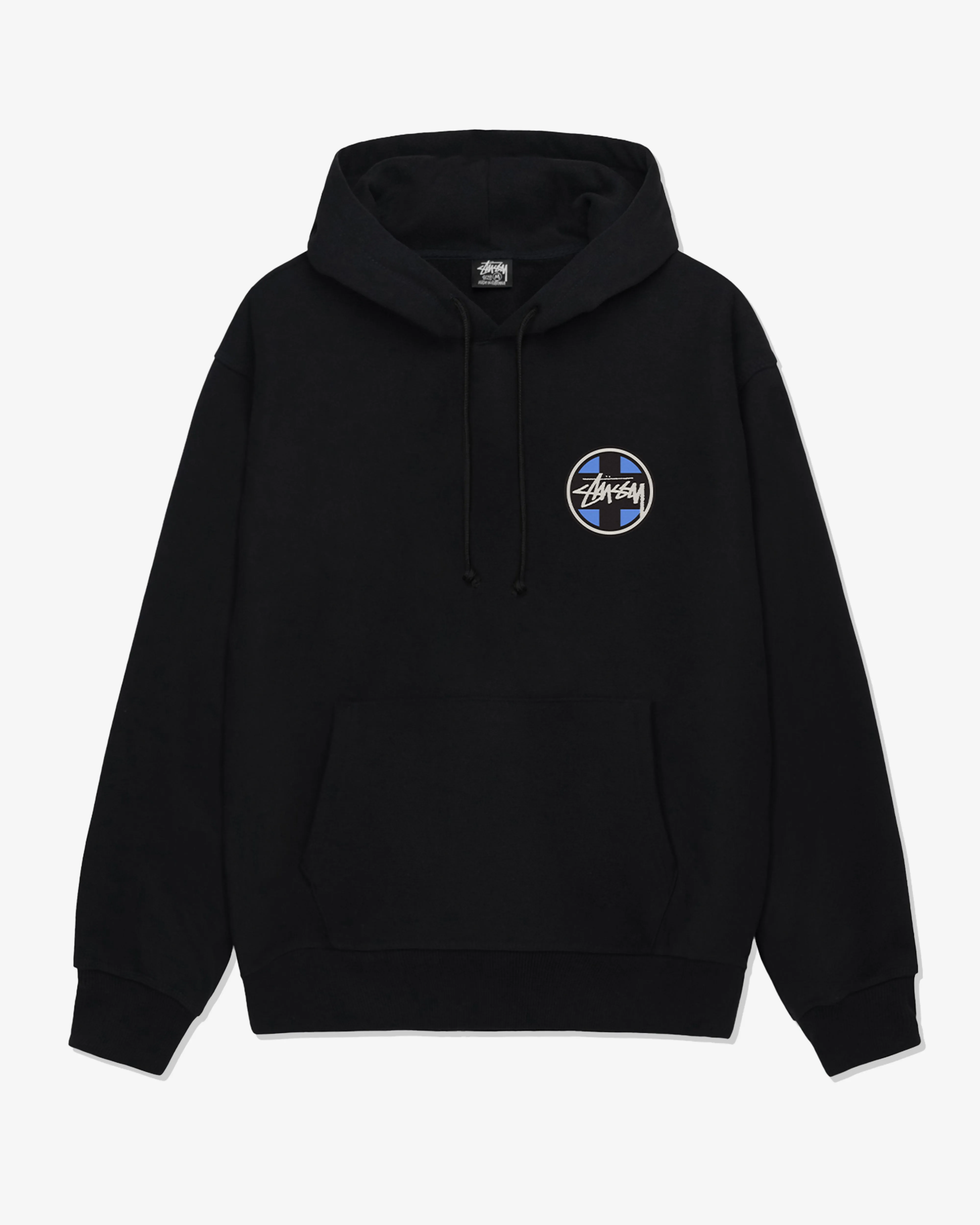 Stssy - Men's Cross Dot Hoodie - (Black)
