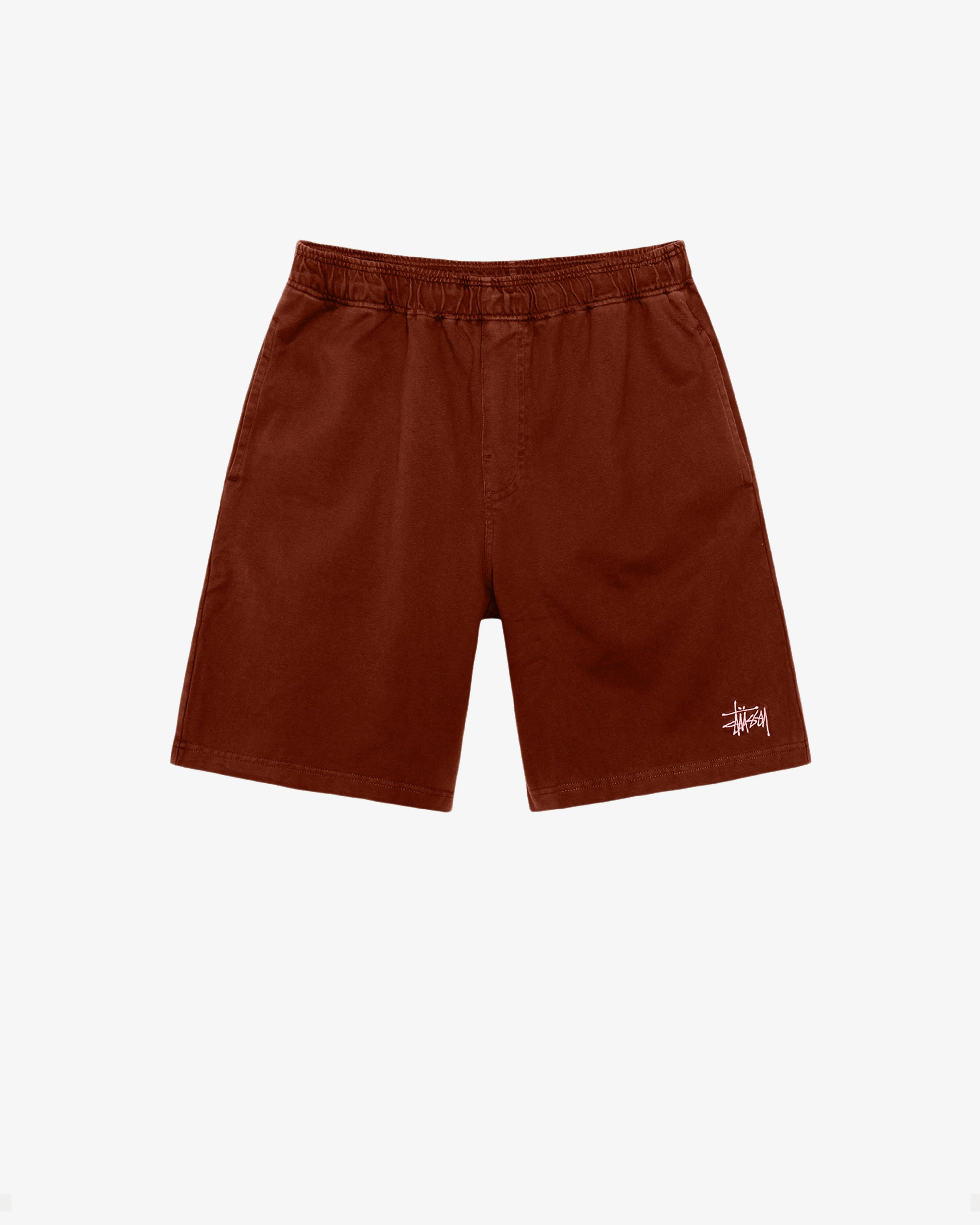 Stssy - Men's Heavy Jersey Short - (Wine)