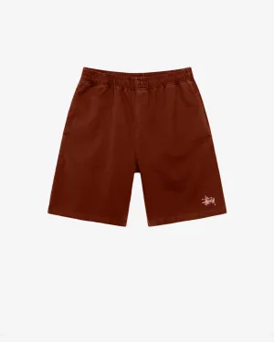Stssy - Men's Heavy Jersey Short - (Wine)