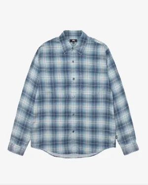 Stssy - Men's Matthew Plaid Shirt - (Blue)