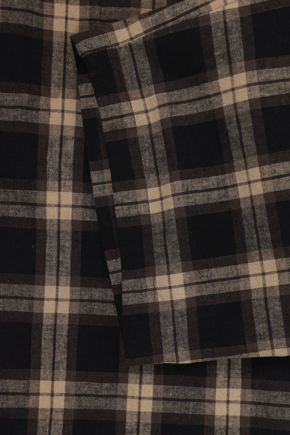 Studio Pant - Black/Brown Tan Plaid