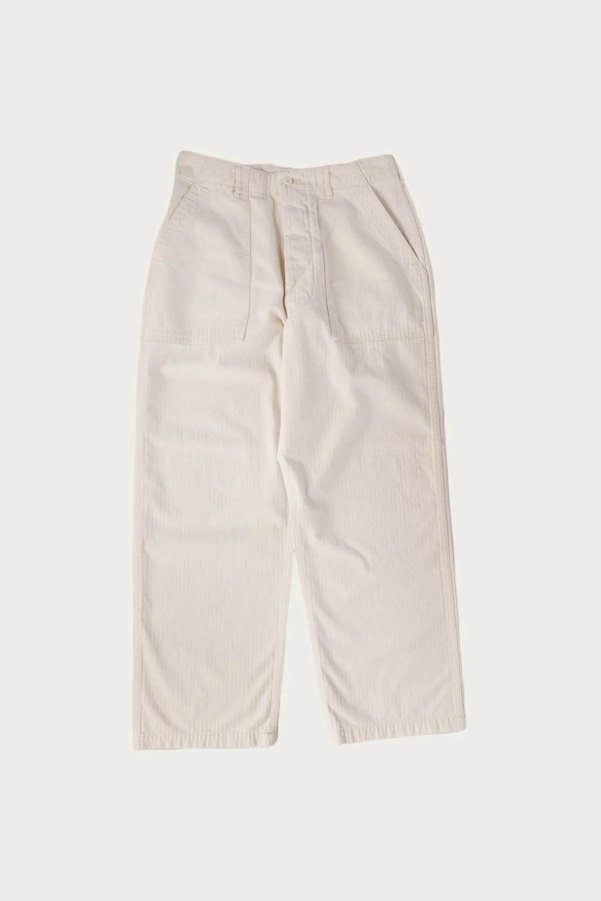 Summer Fatigues - Ecru Herringbone
