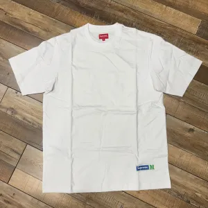 Supreme Athletic Label S/S Top White