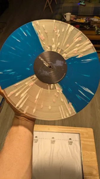 The Amity Affliction Let The Ocean Take Me Redux Limited Edition Blue & Milky Clear W/ White & Pink Splatter Vinyl
