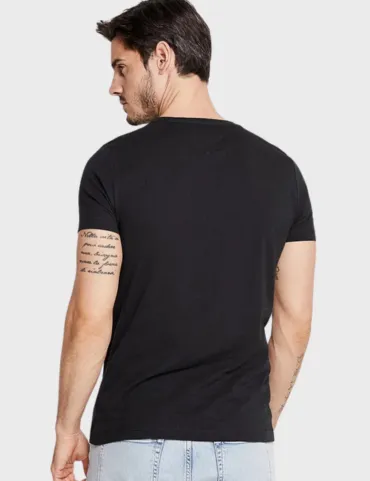 Tommy Hilfiger Organic Cotton Logo T-shirt SS23 (Black)