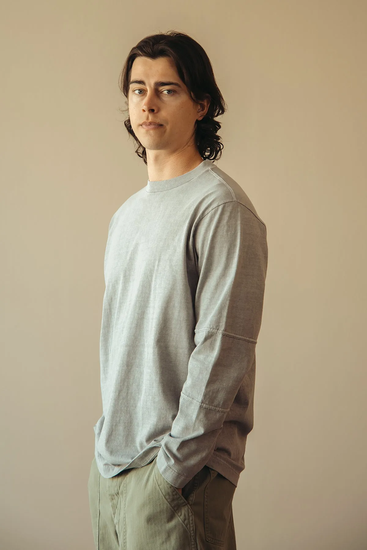 Tripanel L/S Shirt - Pigment Chalk