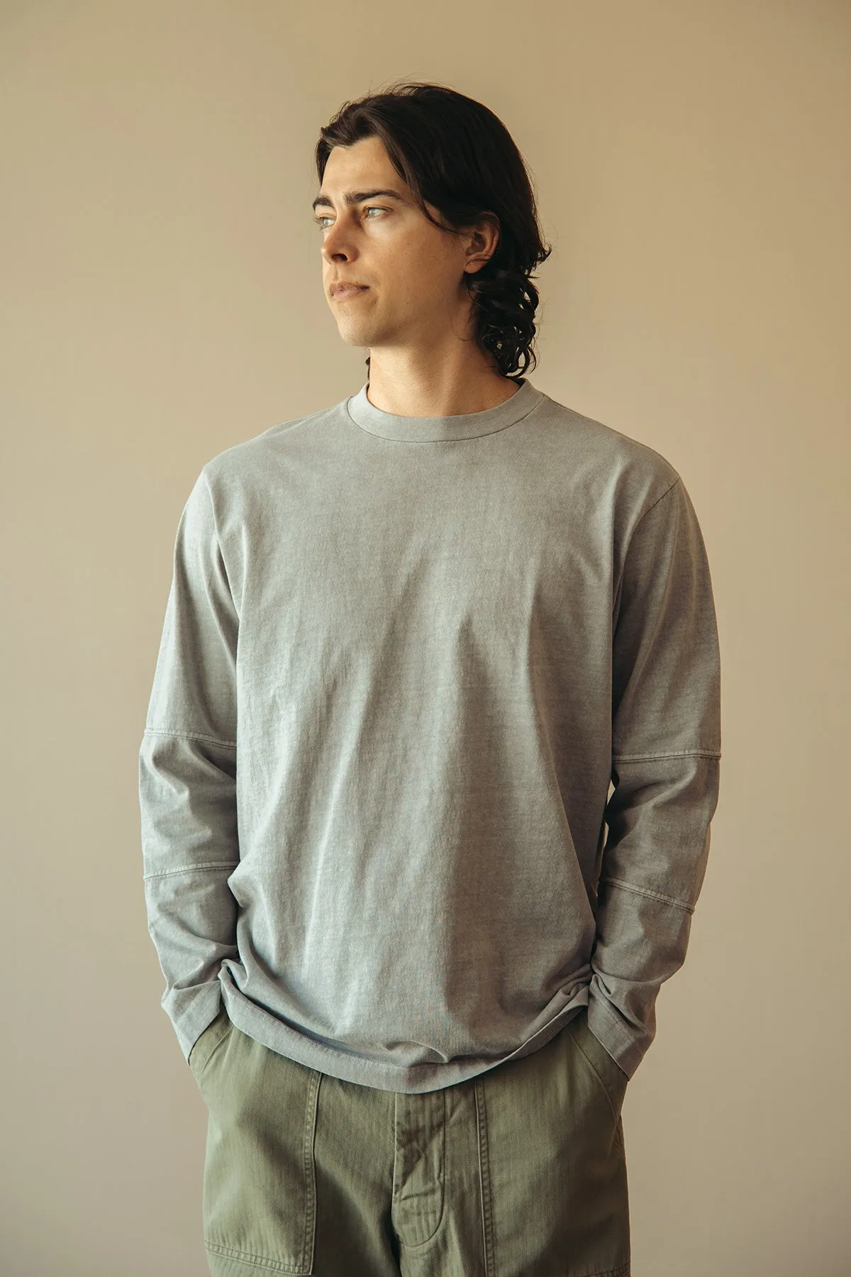 Tripanel L/S Shirt - Pigment Chalk