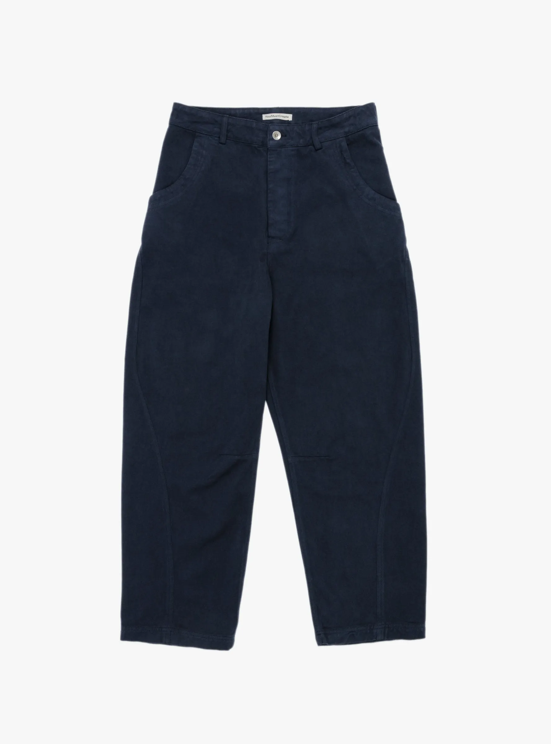 Twisted Seam Trouser Navy