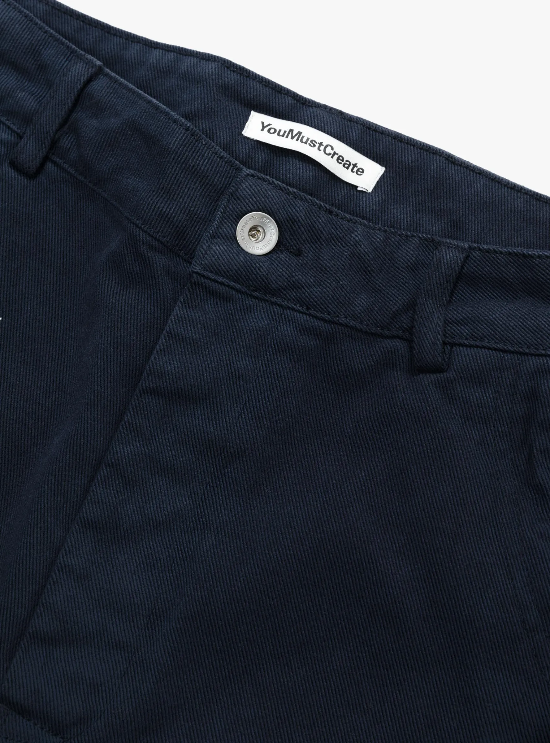 Twisted Seam Trouser Navy