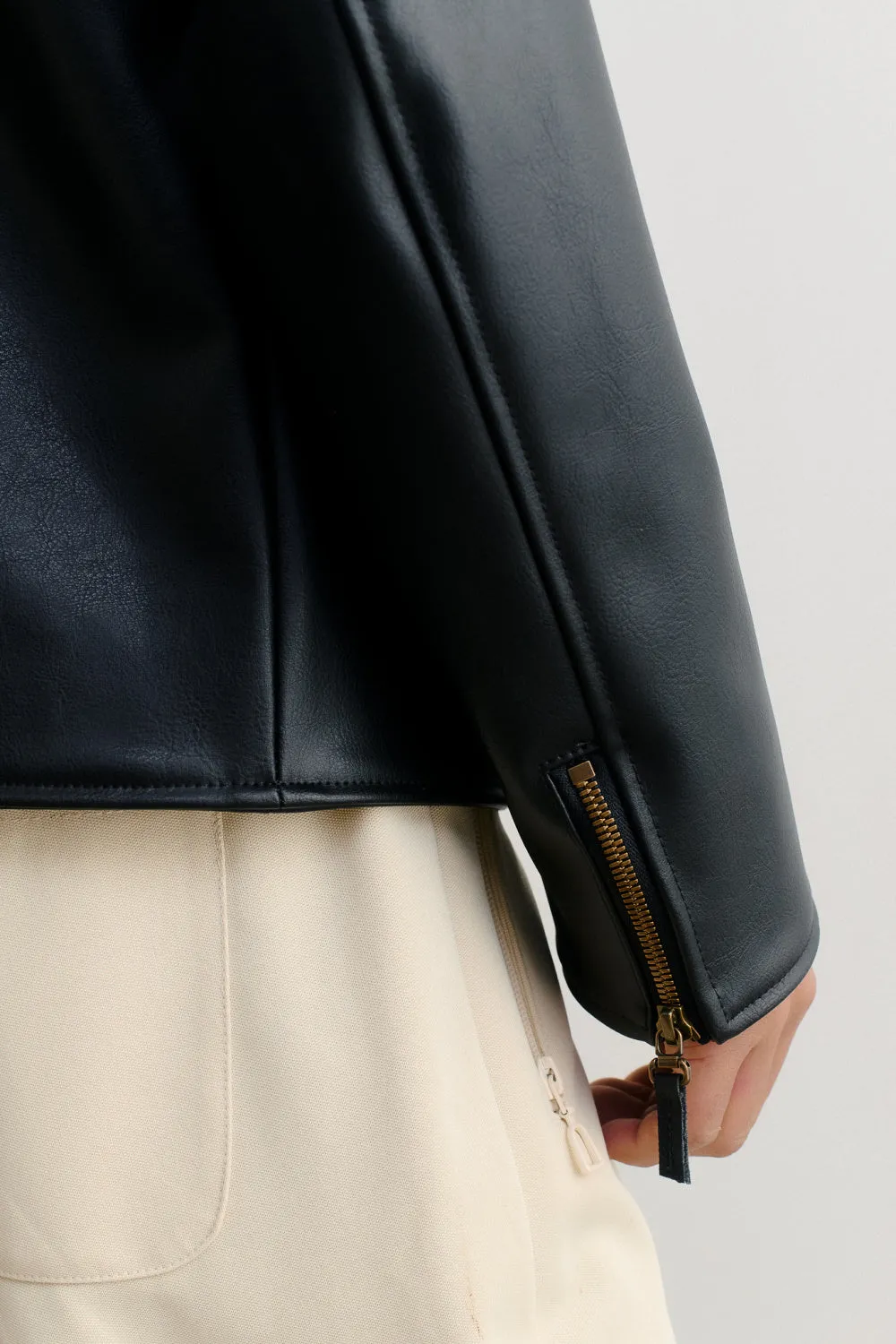 VALON VEGAN LEATHER JACKET