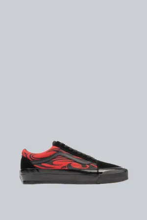 VANS PREMIUM OLD SKOOL 36 LX FLAME BLACK RED