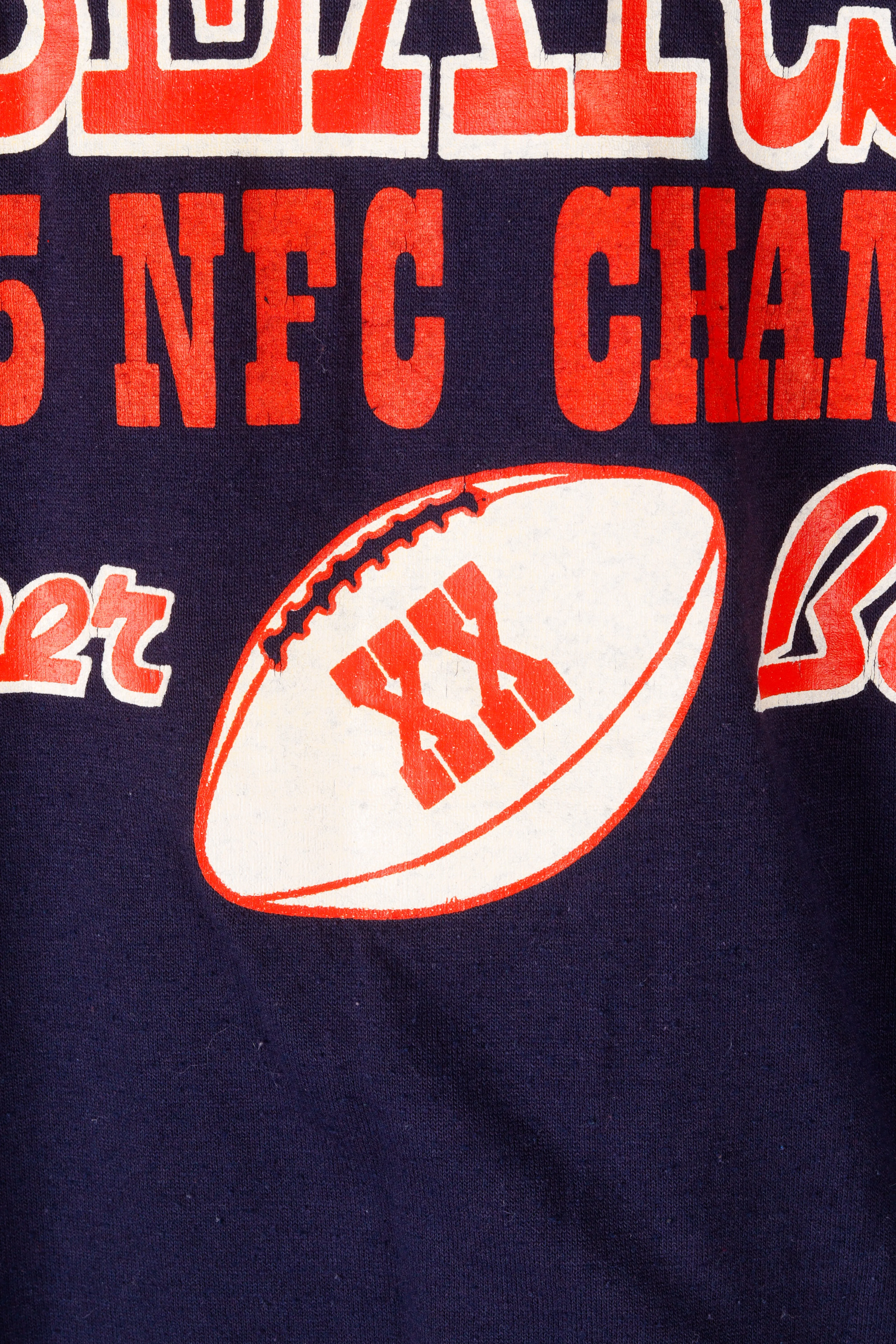 Vintage 1985 Chicago Bears 'NFC Champs Super Bowl XX Logo' T-Shirt