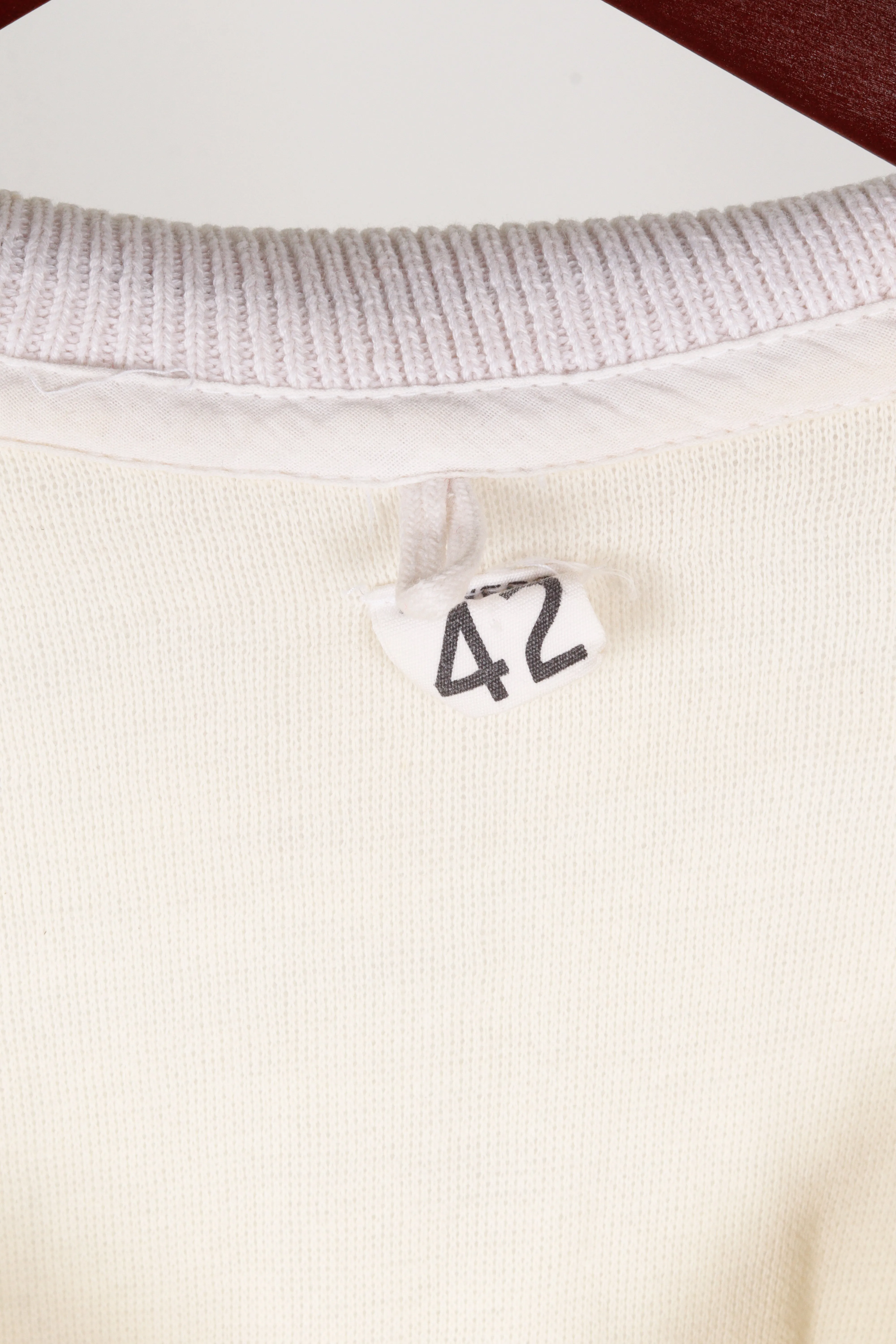 Vintage 50's Powers Athletic '188 O Embroidered' Varsity Half Zip Sweater
