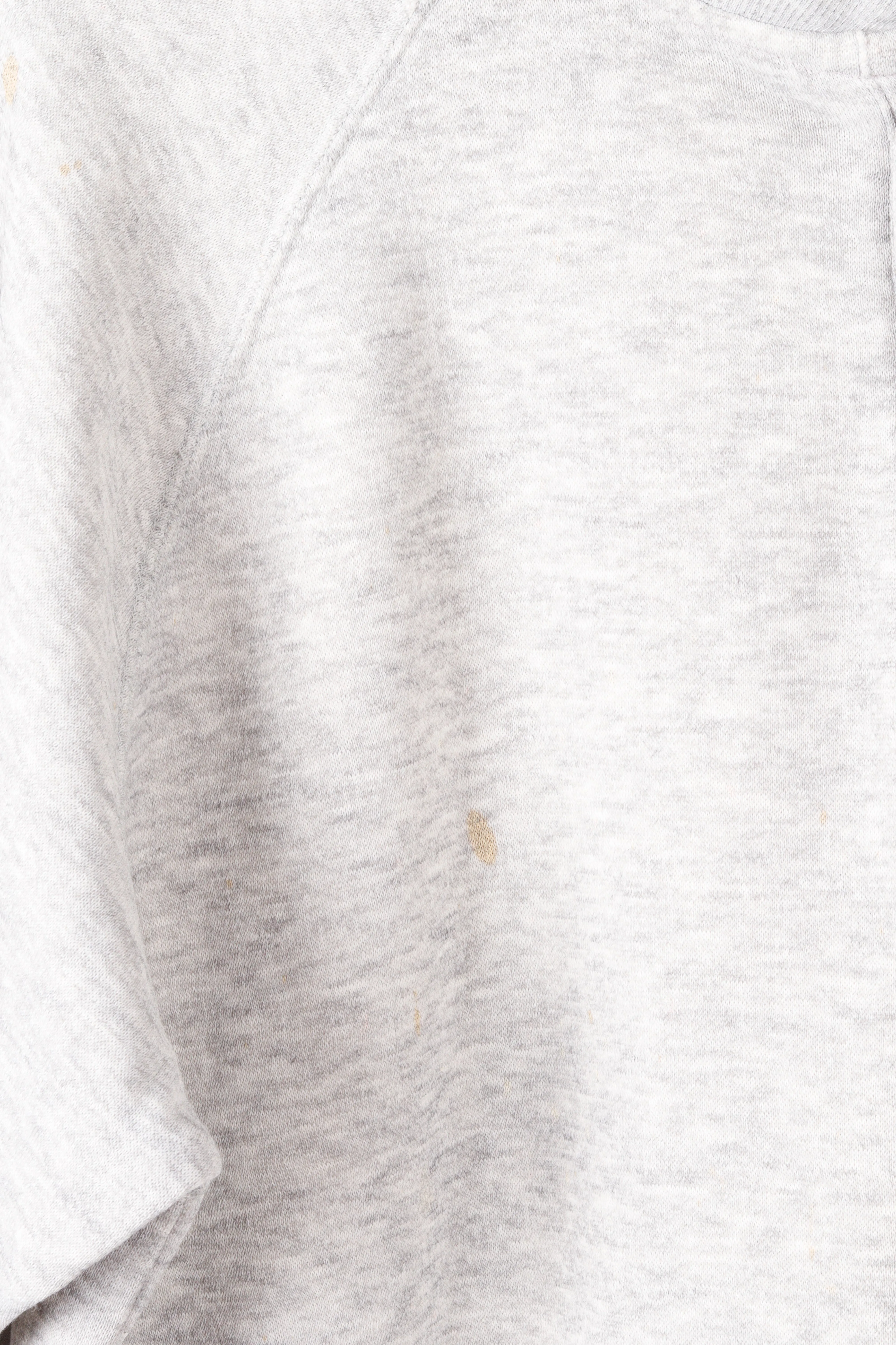 Vintage 80's adidas 'Embroidered Mini Logo' Henley Crewneck Sweatshirt Grey