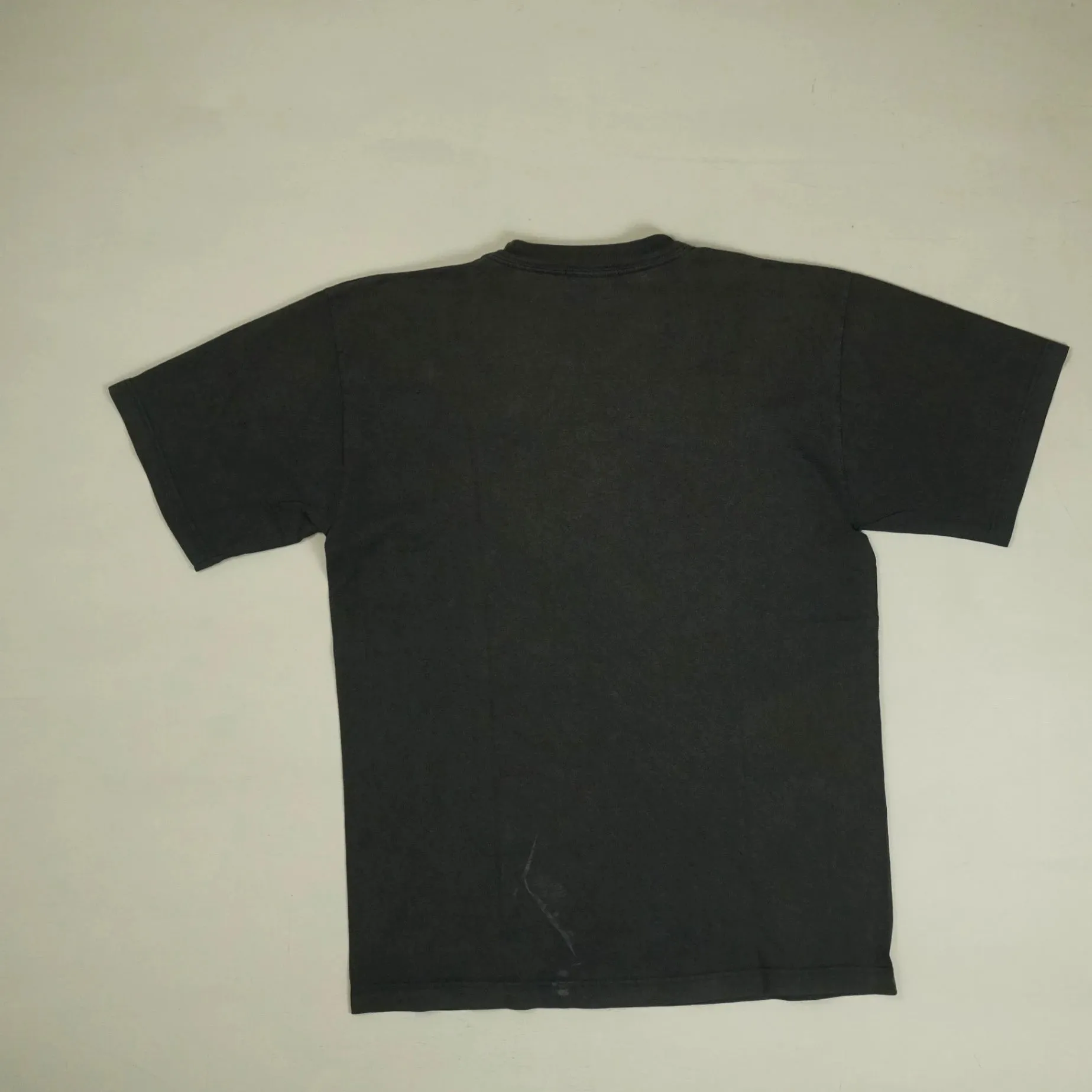 Vintage Adidas Black T-Shirt (M)