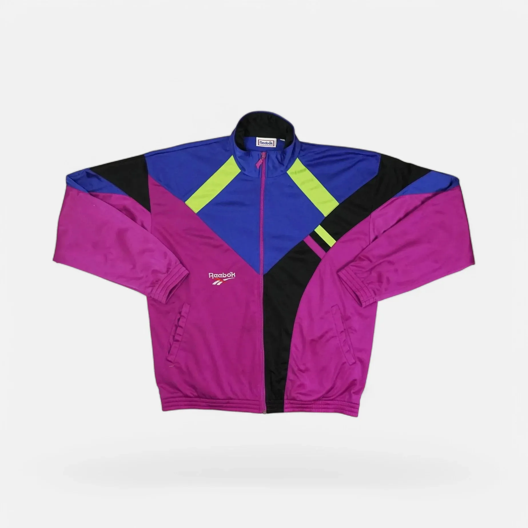 Vintage Reebok Purple Trackjacket (L)
