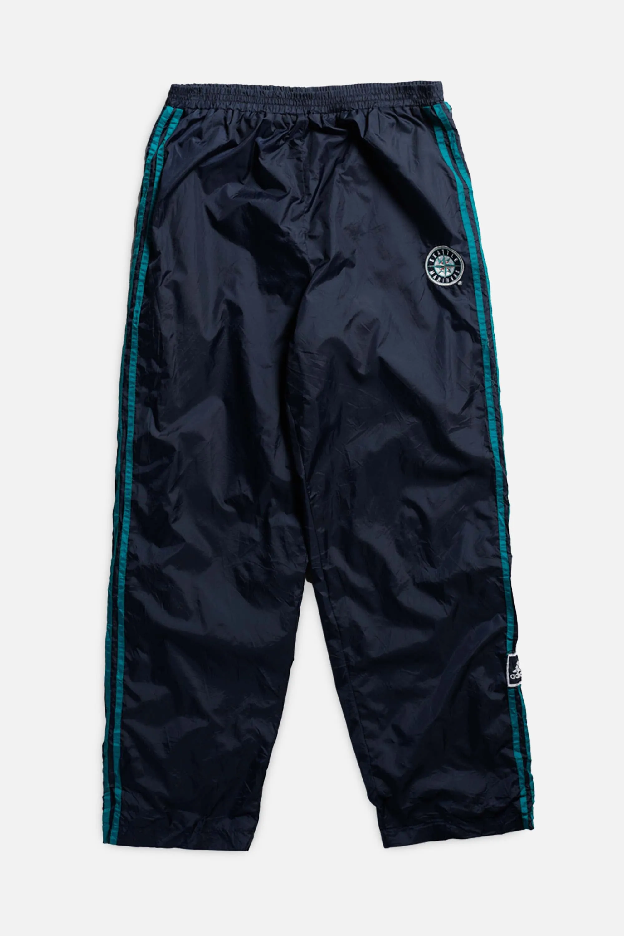 Vintage Seattle Mariners MLB Adidas Windbreaker Pants - M