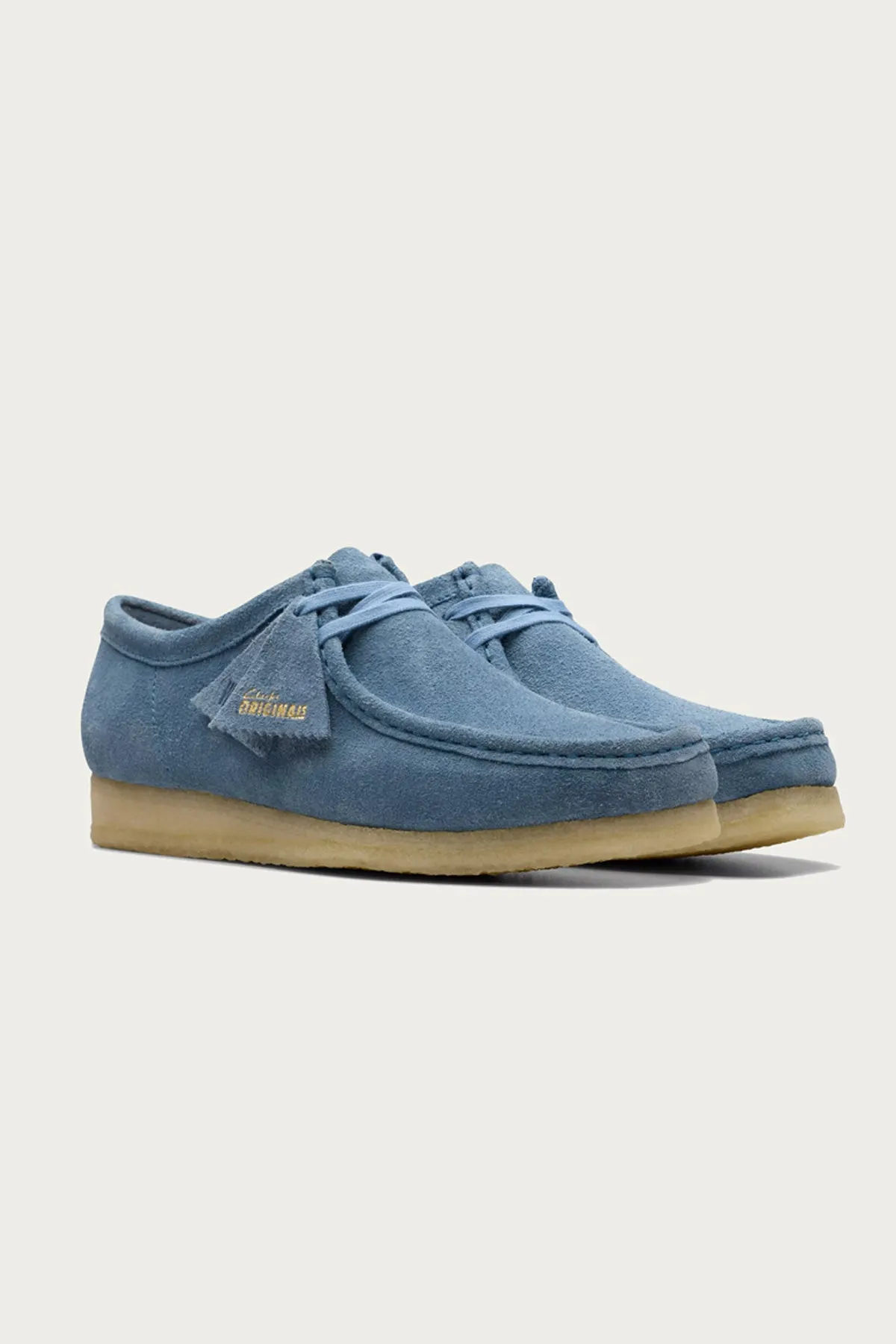 Wallabee - French Blue Suede