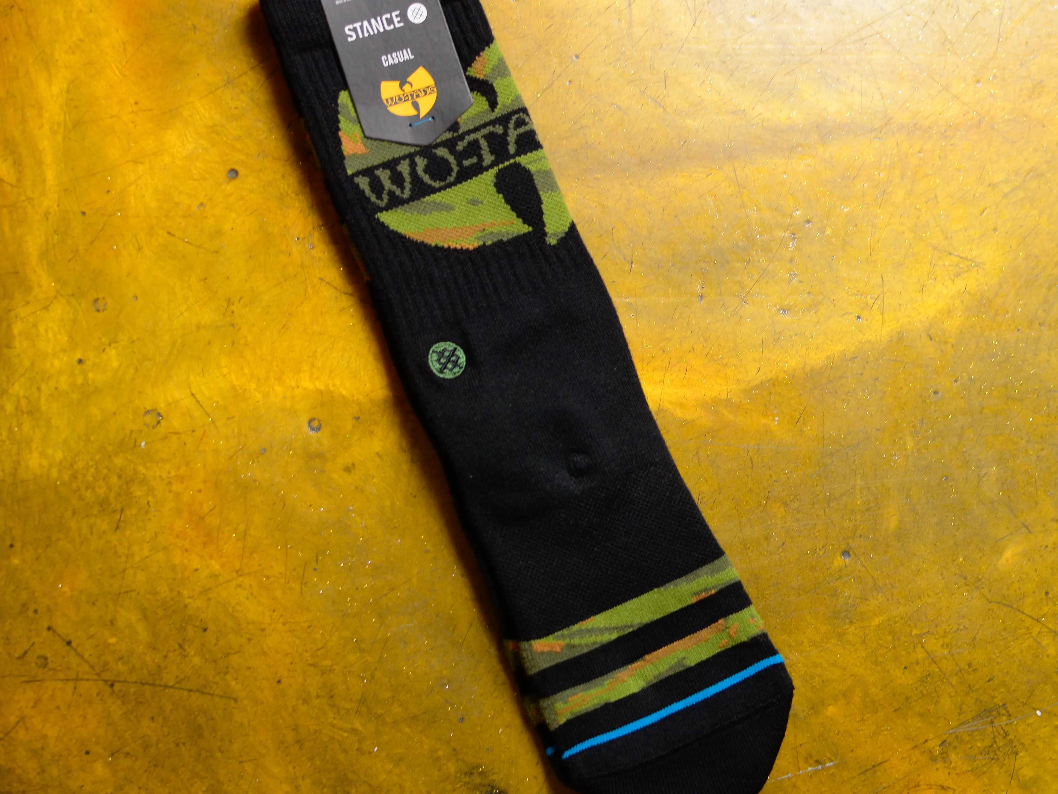 Wu-Tang Clan In Da Front Sock - Black