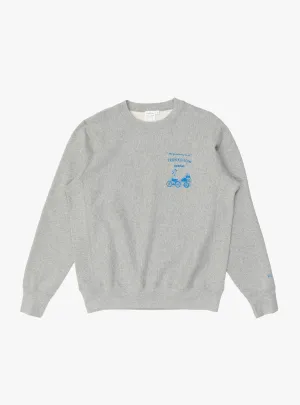x Garbstore Trunkshow Sweatshirt Heather Grey